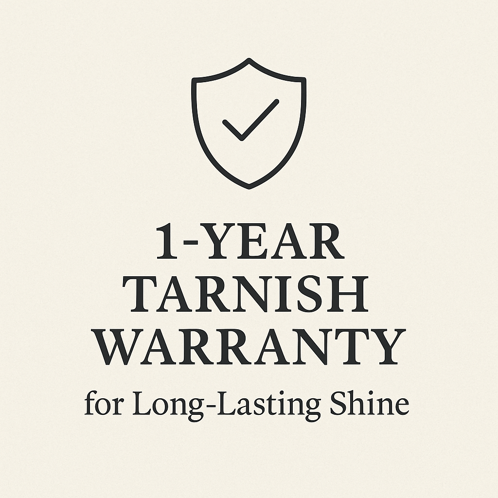 One Year Tarnish Warranty