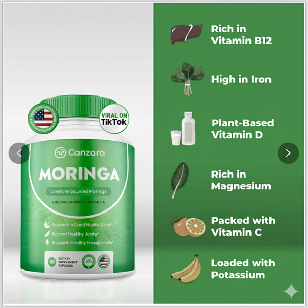 Canzara™ Moringa Immune Booster Capsules