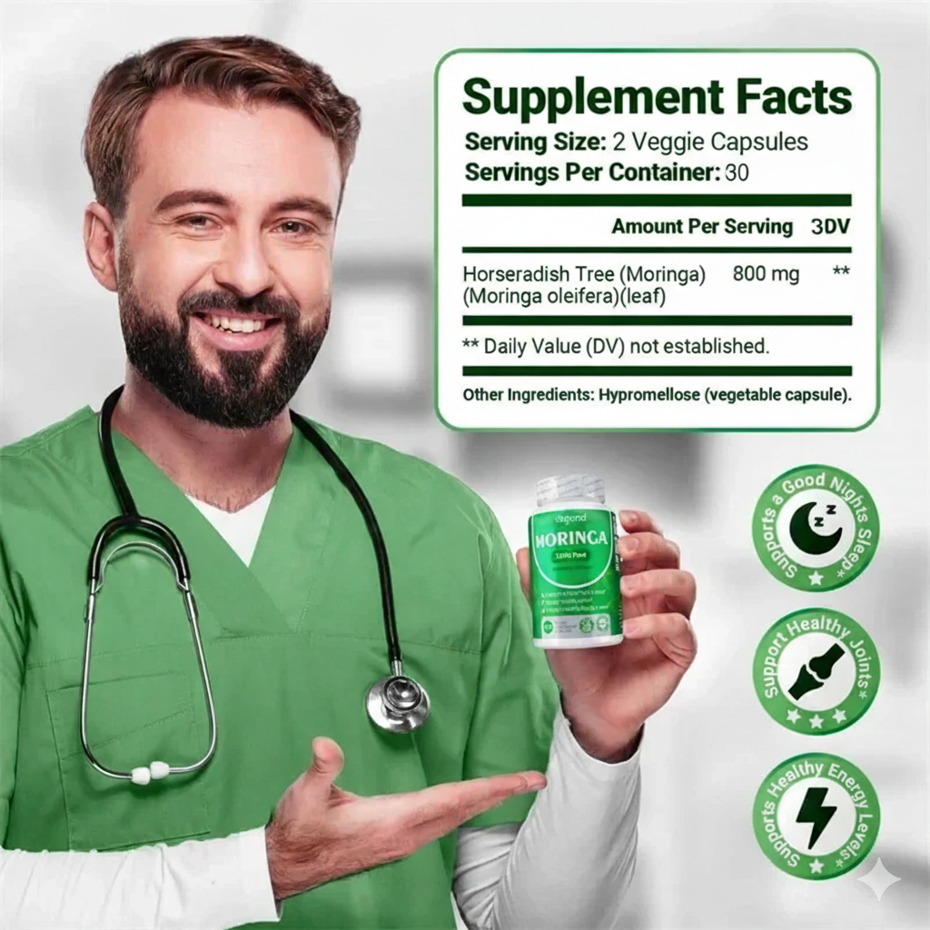 Canzara™ Moringa Immune Booster Capsules