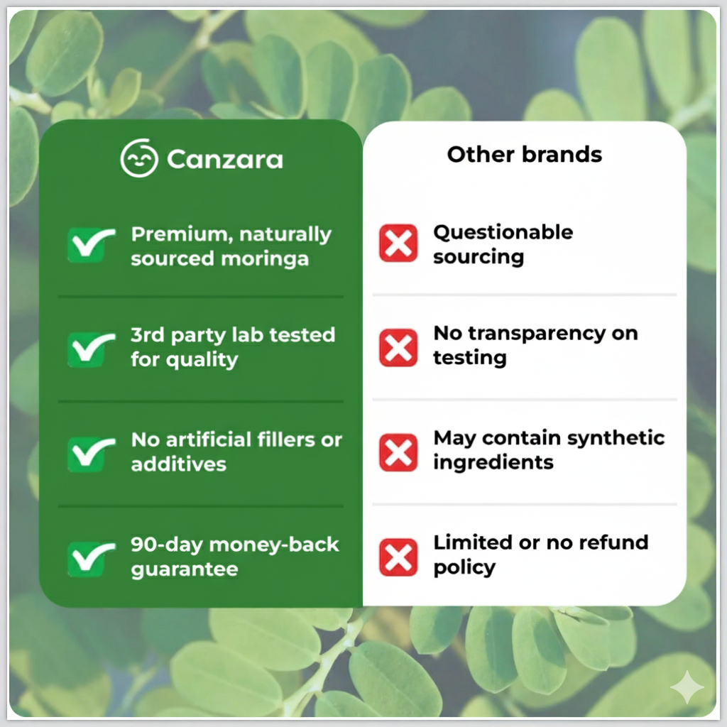 Canzara™ Moringa Immune Booster Capsules