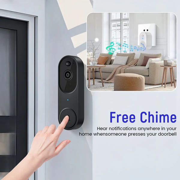 SafeKnock™ Smart Doorbell Camera