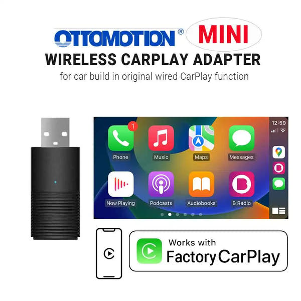 DriveLink™ MINI Wireless CarPlay Adapter