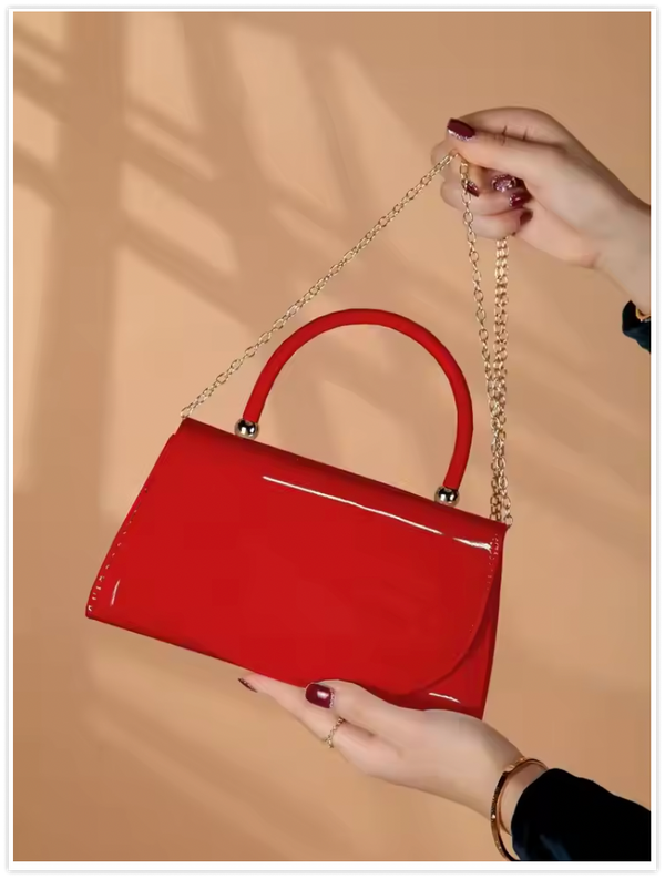 LustreX™ Satin Clutch Bag