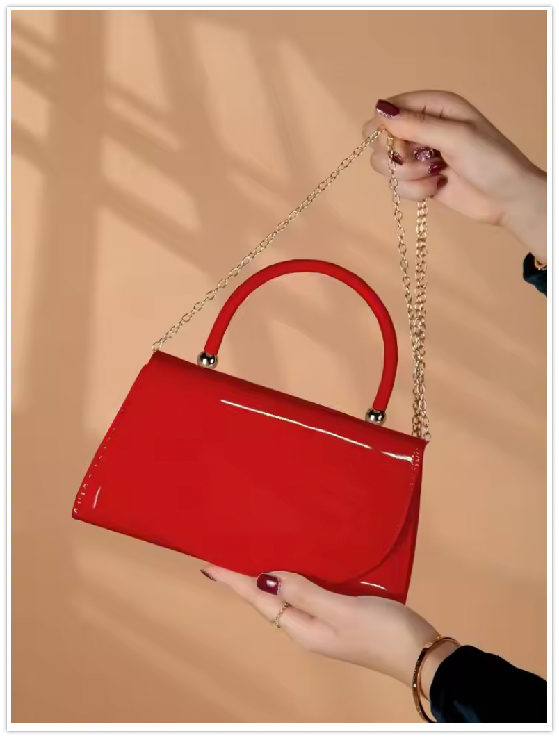 LustreX™ Satin Clutch Bag
