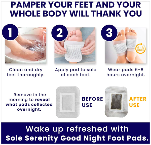 Canzara™ Foot Detox Pads