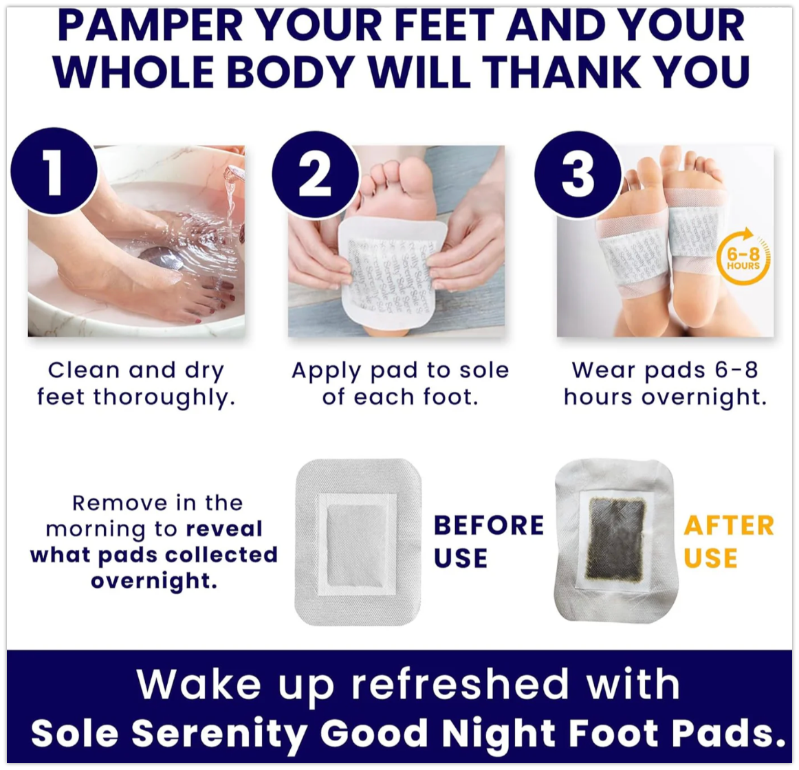 Canzara™ Foot Detox Pads
