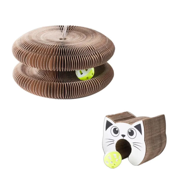 Feline Fun & Rest Scratch Board™