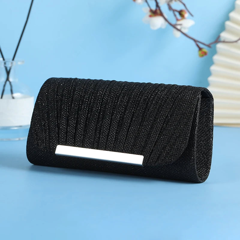 GlamX™ Satin Clutch Bag