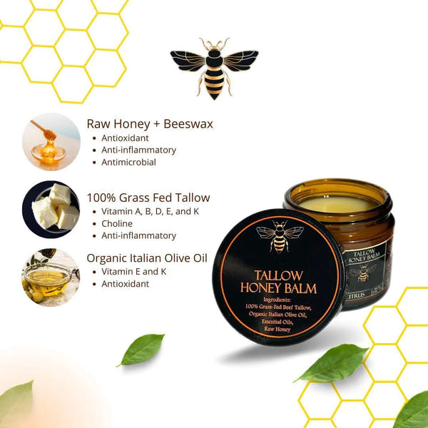 BeePure™ Tallow & Honey Moisture Cream