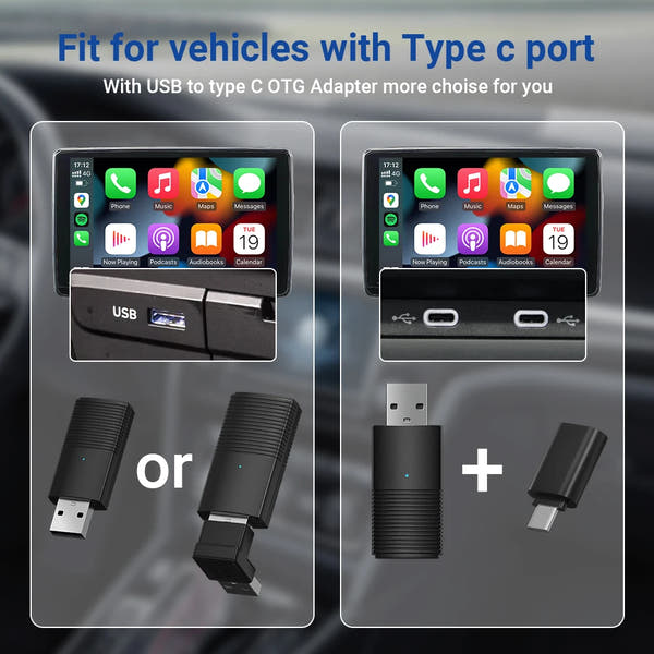 DriveLink™ MINI Wireless CarPlay Adapter