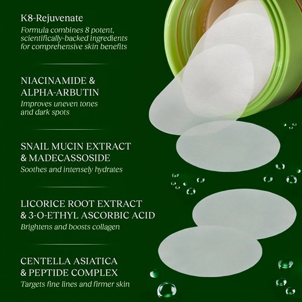 Jiyu Korean Glow Toner Pads