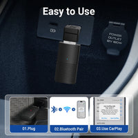 DriveLink™ MINI Wireless CarPlay Adapter