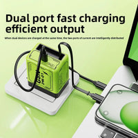 SnapVolt™ 120W Dual Fast Charger