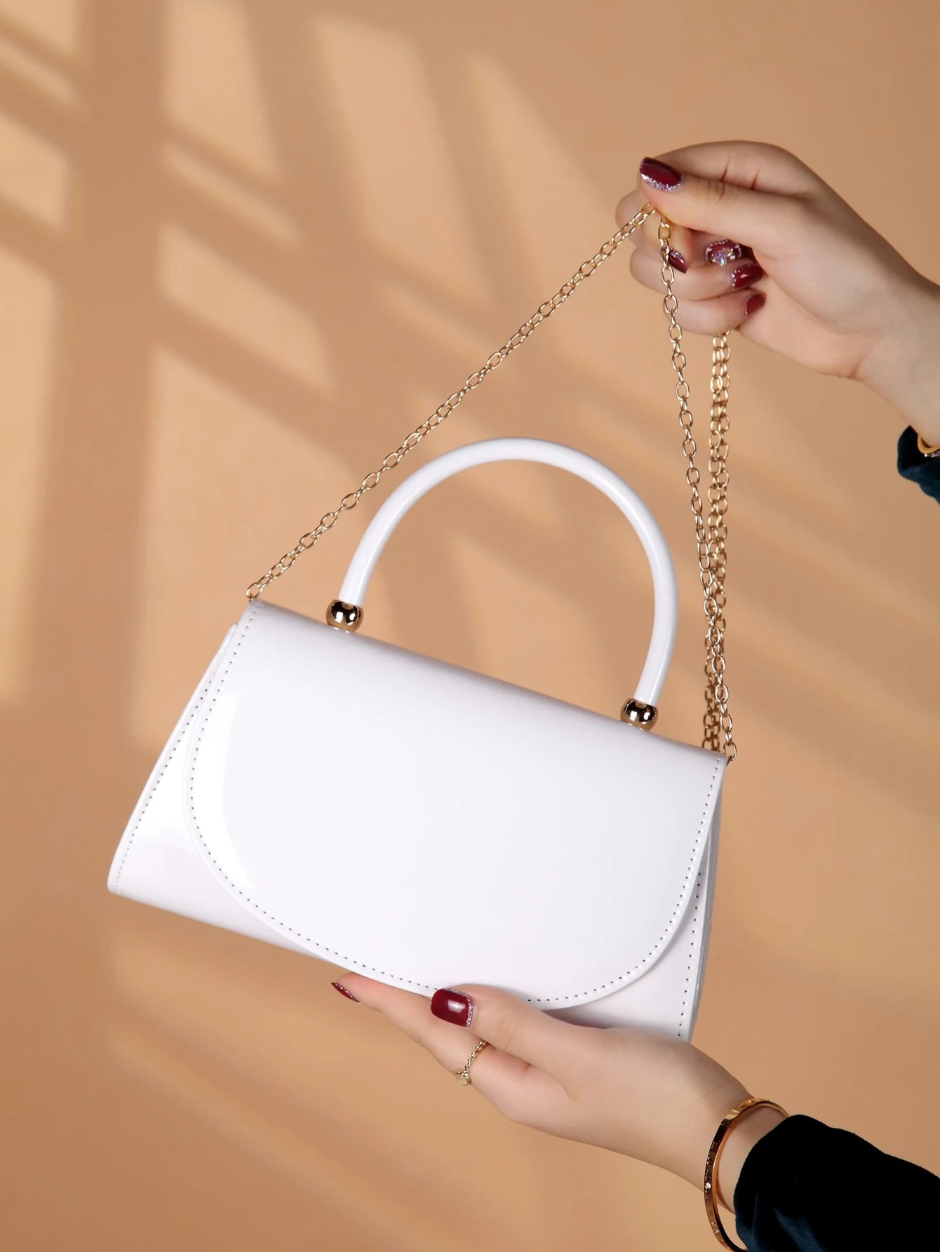 LustreX™ Satin Clutch Bag