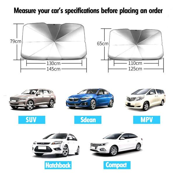 UVBlocker™ Foldable Car Windshield Sunshade