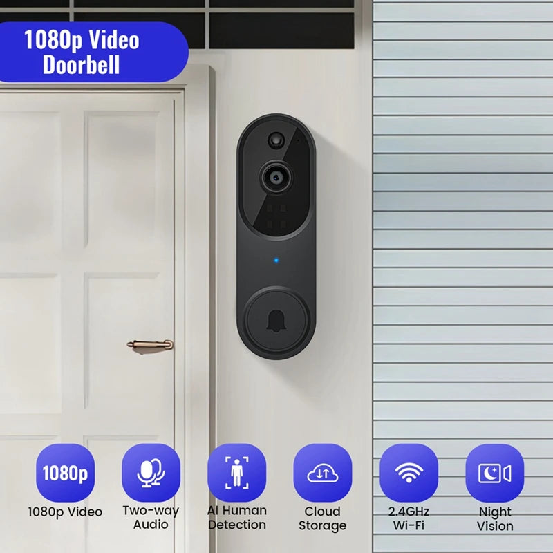 SafeKnock™ Smart Doorbell Camera Device
