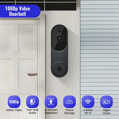 SafeKnock™ Smart Doorbell Camera Device