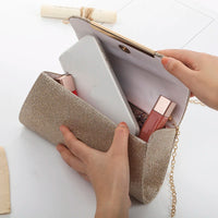 GlamX™ Satin Clutch Bag